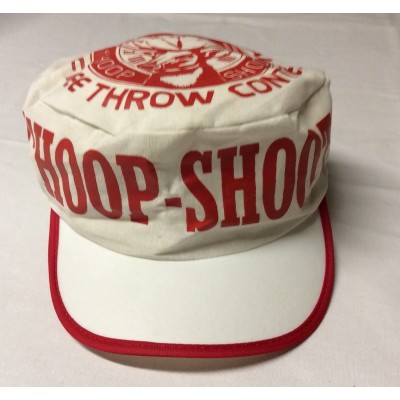 Vintage Basketball Hat Cap  Elks Hoop Shoot  1980’s  Painter Style Snapback  eb-88277335